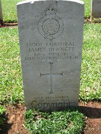 Dar Es Salaam War Cemetery - Dennett, James